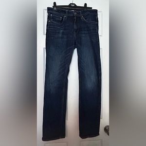 Men’s express slim straight jeans. Size 31x32